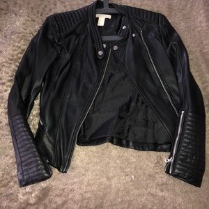 H&M Motto Leather 🌑🖤🌑🖤